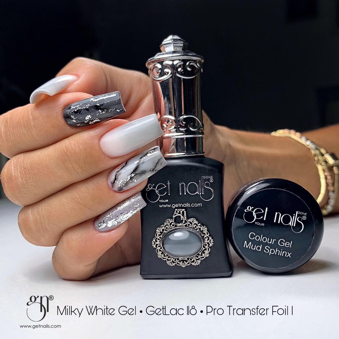 Milky White Gel 50g GetNails Italia